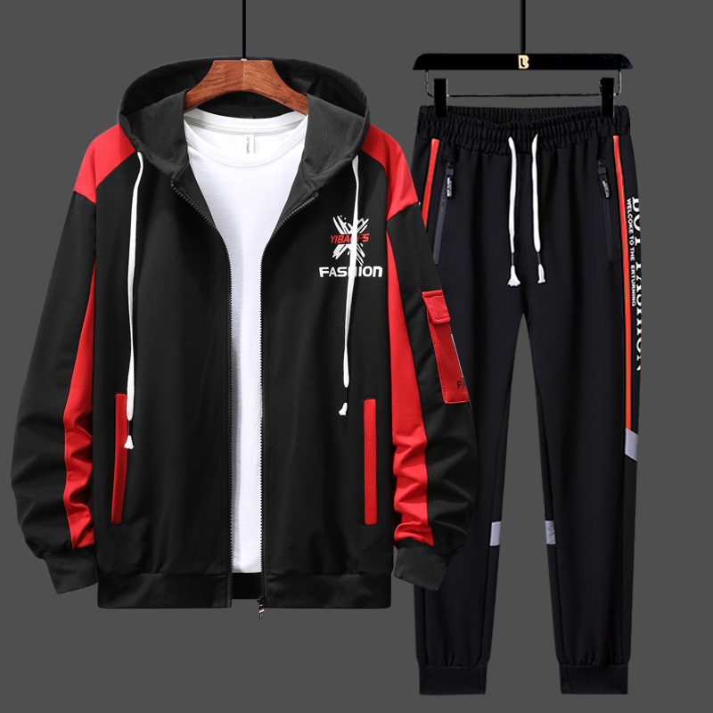 Mens Fashion Jumpers - 2026 Casual Sports Suit Men Spring/fall