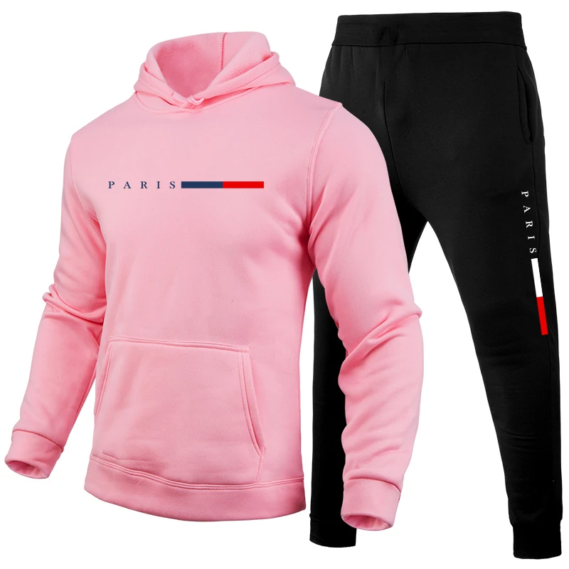 Paris Men'S Fashion - 2026 Paris Fashion Men's Set Hooded