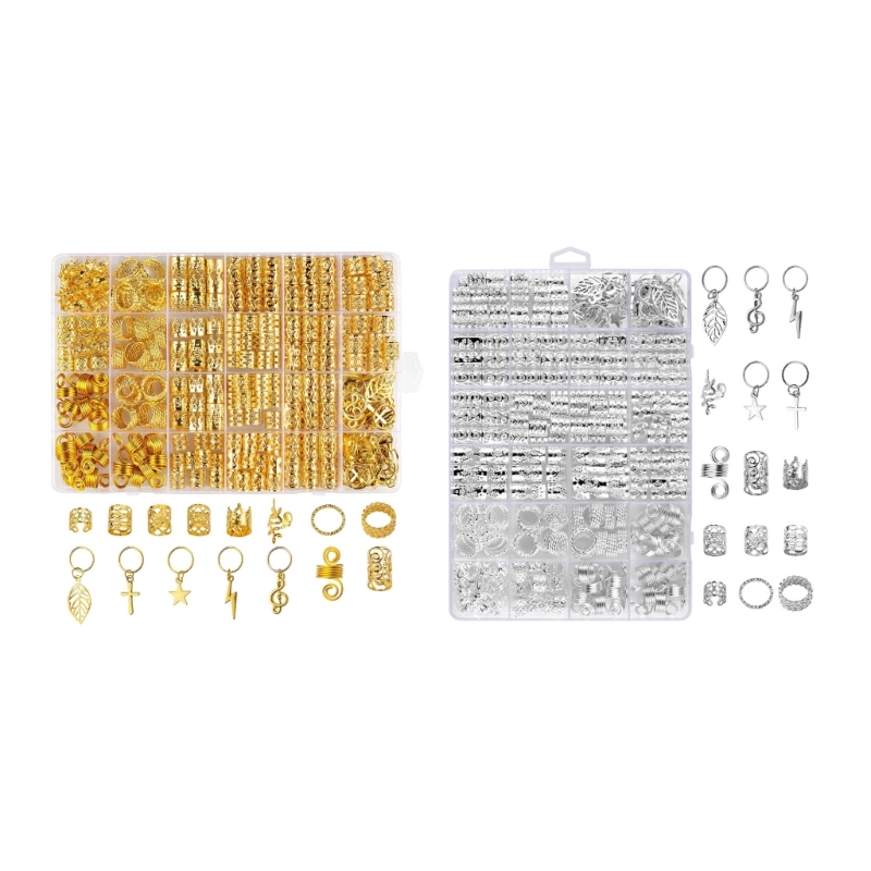 Men Fashion Hair Style - 39BC Metal Hair Accessories 275pcs Hair