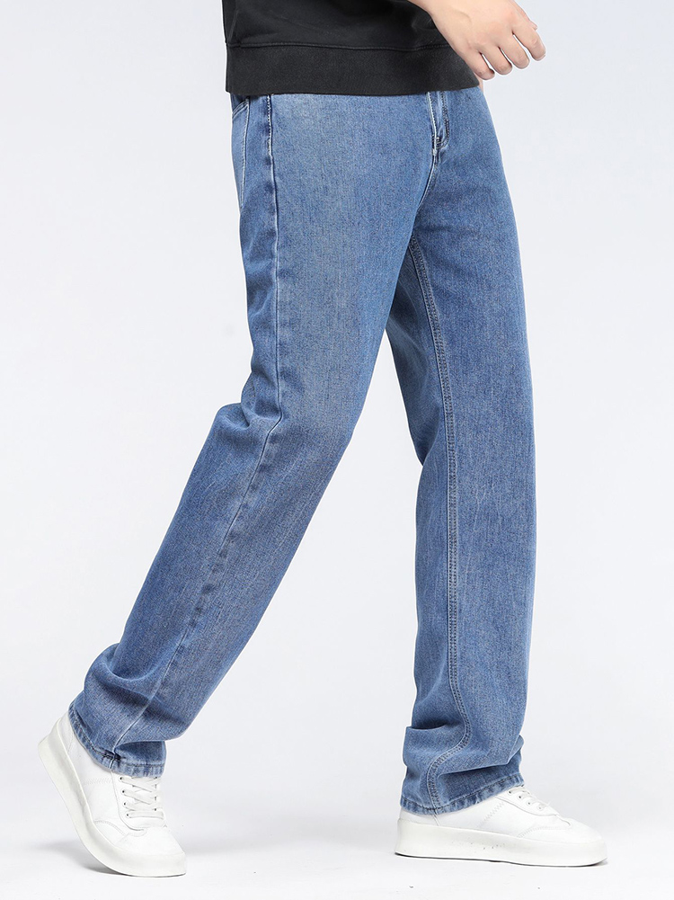 Men's Korean Fashion Baggy Jea - Men'S Fashion Grey Jeans 评论和价格