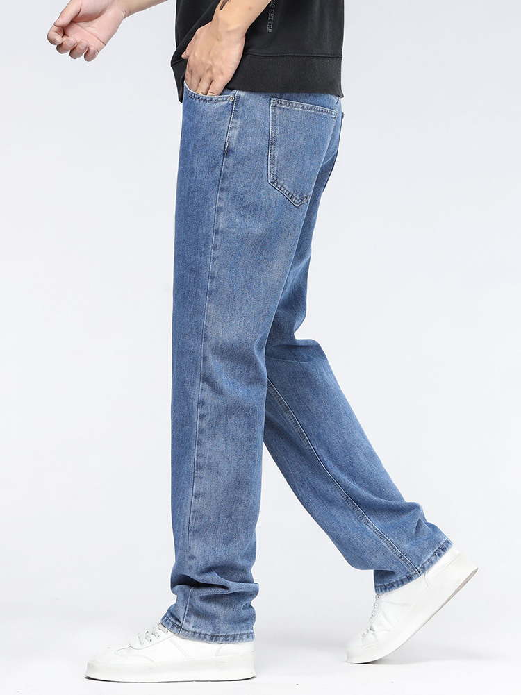Men's Korean Fashion Baggy Jea - Men'S Fashion Grey Jeans 评论和价格