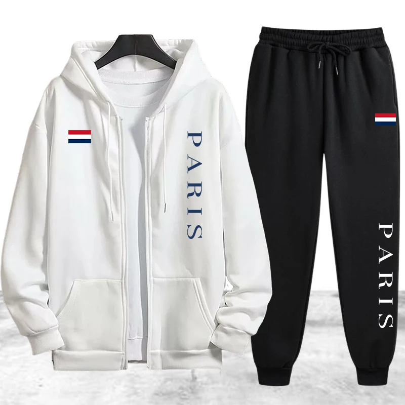 Paris Printing Men's Tracksuit - Paris Men'S Fashion 评论和价格