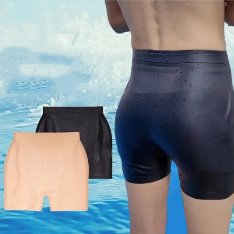 Swimming Pants Silicone Waterp - Swim Trunk Shorts 评论和价格
