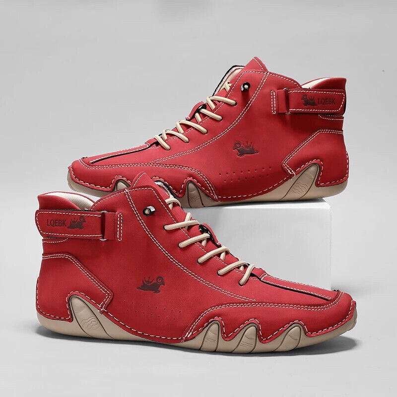 Leather Casual Shoes Sneakers  - Men'S Fashion Footwear 评论和价格