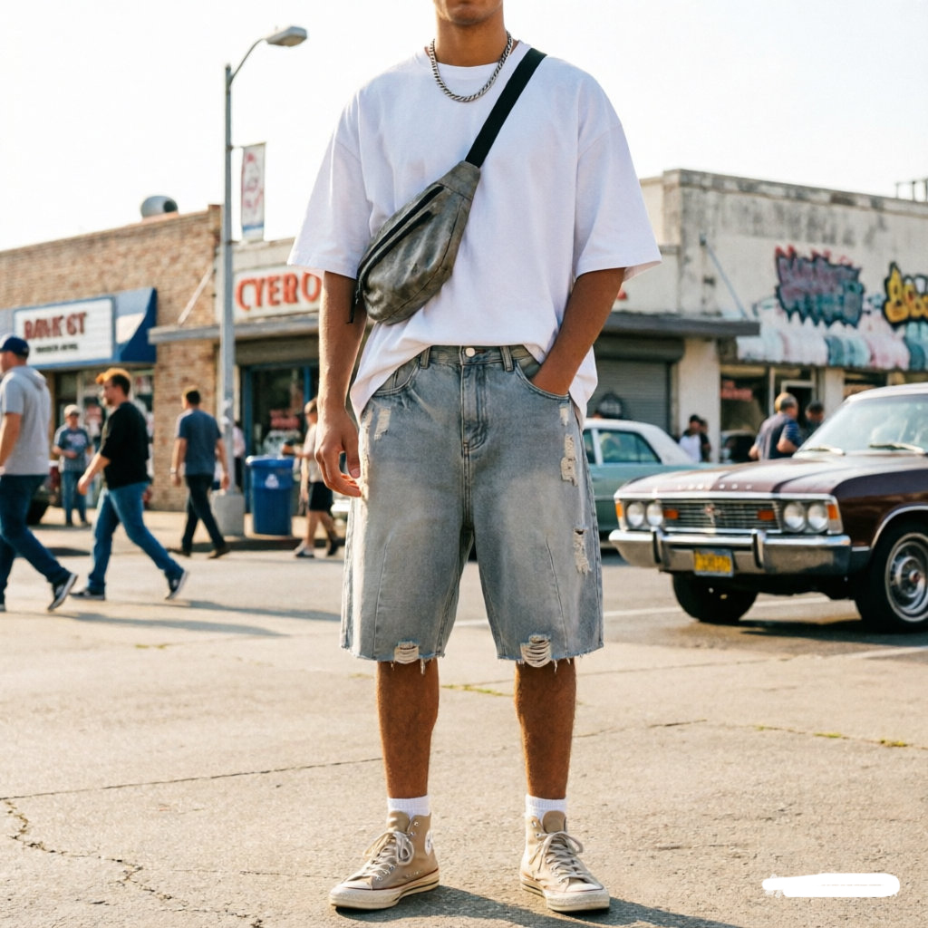 Summer Men's Casual Jeans Shor - Jeans Pants Fashion Men 评论和价格