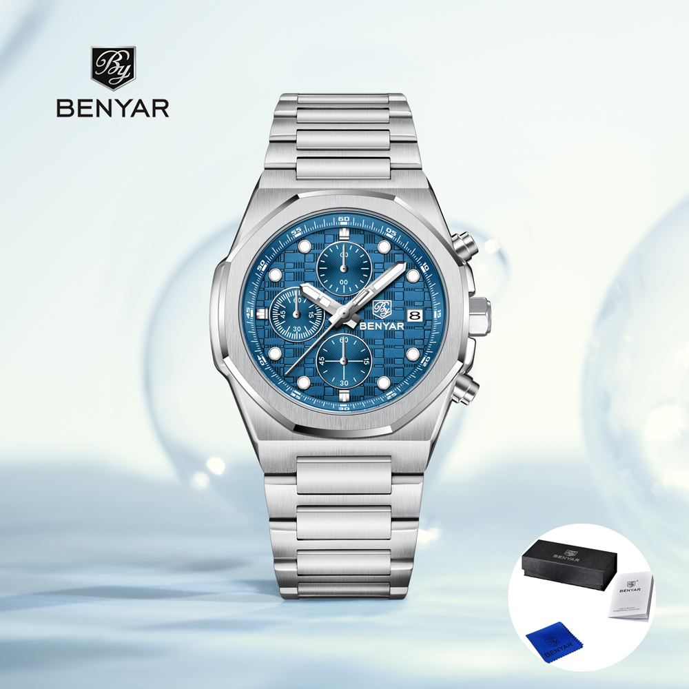 2025 New BENYAR Men's Watches  - Mens Fashion Watch 评论和价格