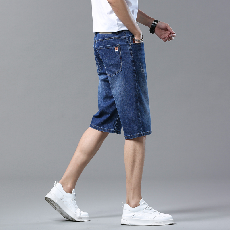 Men's Shorts Summer Straight D - Jeans Pants Fashion Men 评论和价格
