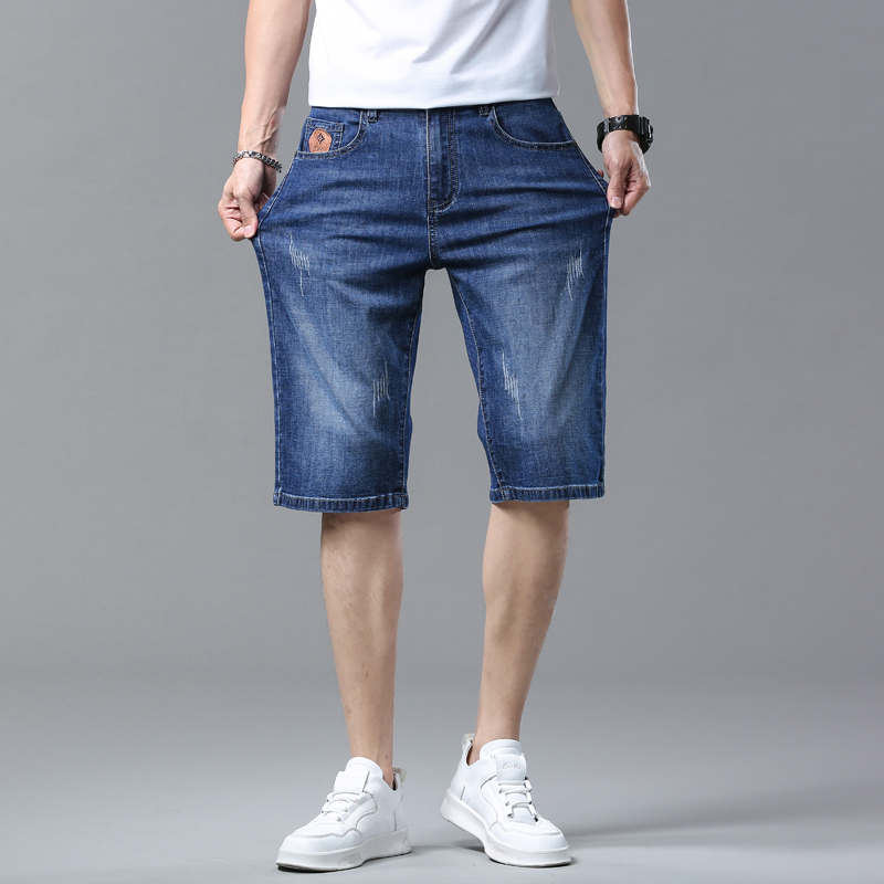 Men's Shorts Summer Straight D - Jeans Pants Fashion Men 评论和价格