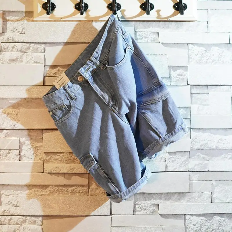 Loose Straight Short Jeans Pan - Jeans Pants Fashion Men 评论和价格