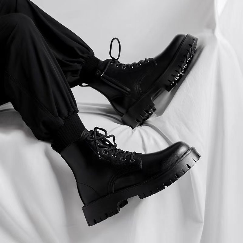 Men Chelsea Boots British Styl - Chelsea Boots Men 评论和价格