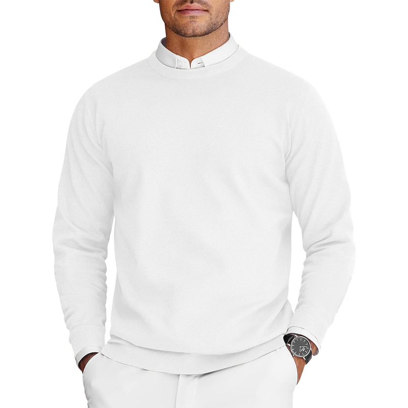 New Mens Crew Neck Sweaters Lo - Mens Fashion Jumpers 评论和价格