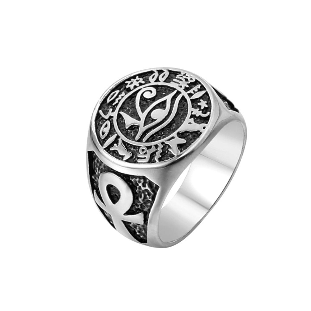 Men Vintage Egyptian Eye of Ho - Men Fashion Egypt 评论和价格