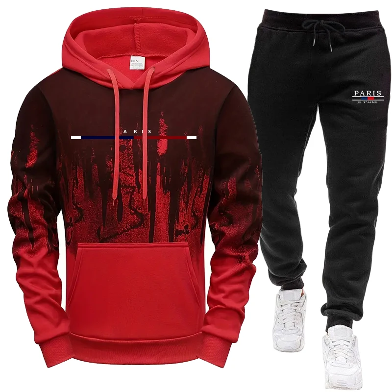 Men's Set/Hoodie/Pants Autumn  - Paris Men'S Fashion 评论和价格