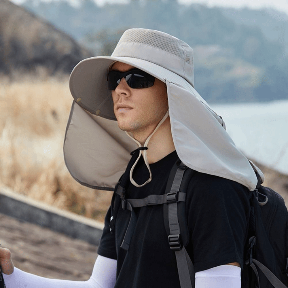 Fashion Cloth Men Sun Hat Big  - Men'S Fashion With Hat 评论和价格