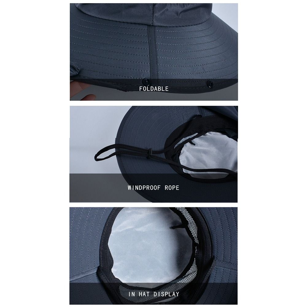 Fashion Cloth Men Sun Hat Big  - Men'S Fashion With Hat 评论和价格