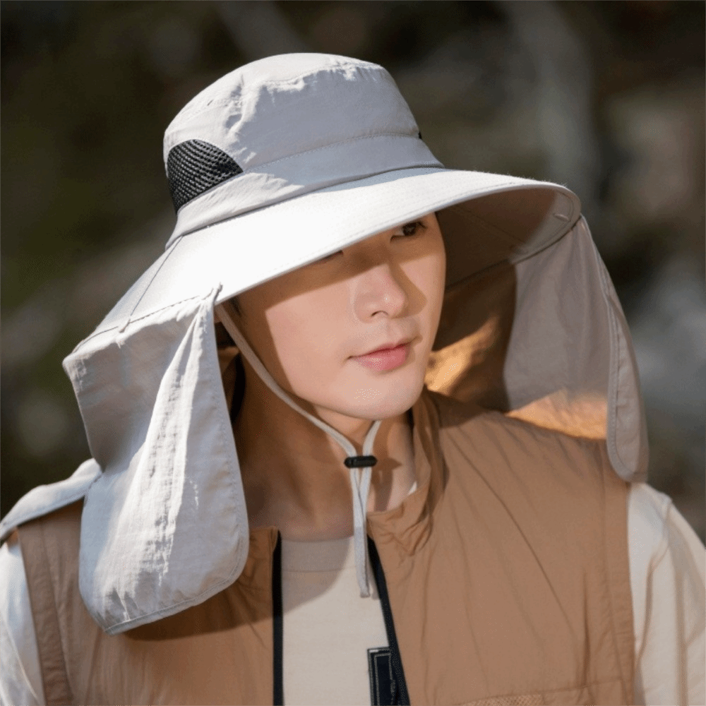 Fashion Cloth Men Sun Hat Big  - Men'S Fashion With Hat 评论和价格