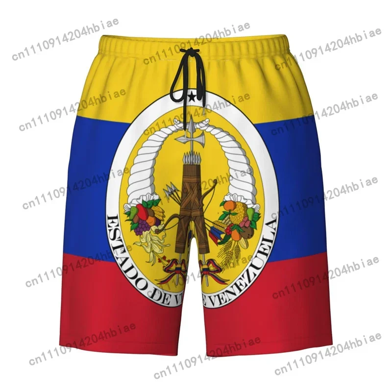 3d Print Venezuela Flag Short  - Swim Trunk Shorts 评论和价格
