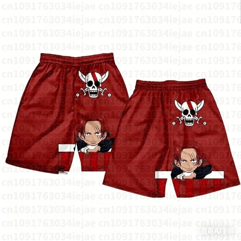 One Piece 3D Print Shorts Shan - Swim Trunk Shorts 评论和价格