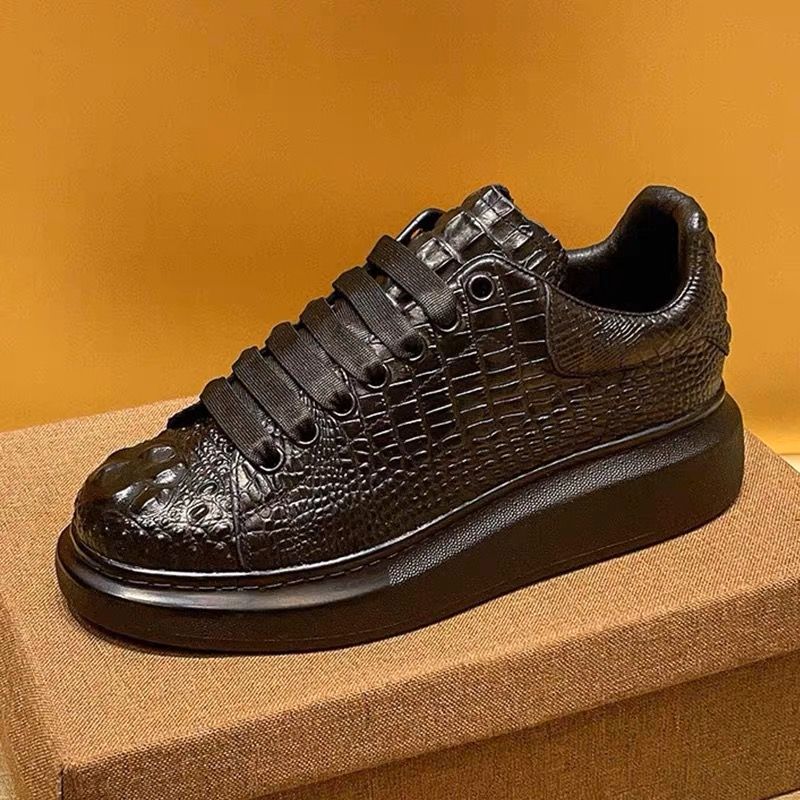 2025 summer crocodile print bl - Suede Loafers Men 评论和价格