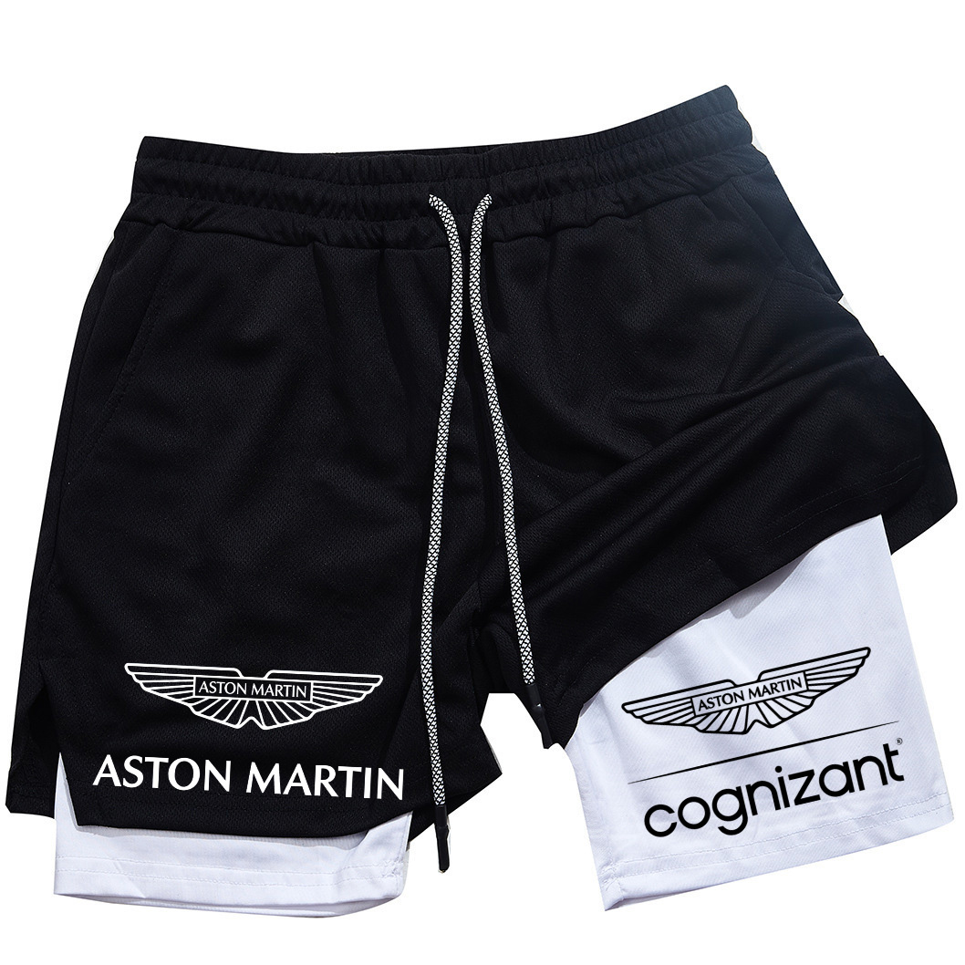 New Summer Aston Martin Men Wo - Swim Trunk Shorts 评论和价格