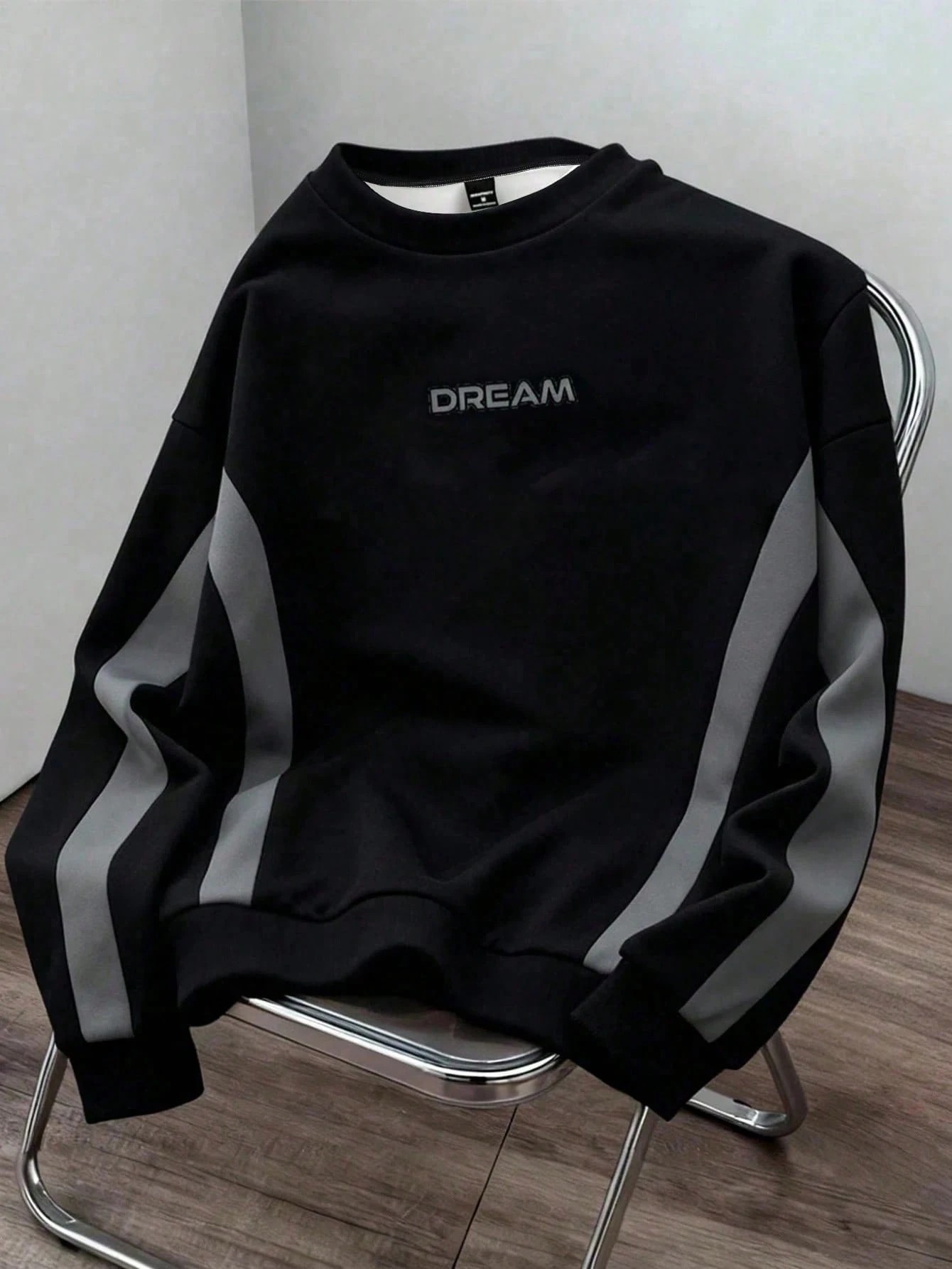 Fall/Winter Men's Round-neck S - Mens Fashion Streetwear 评论和价格