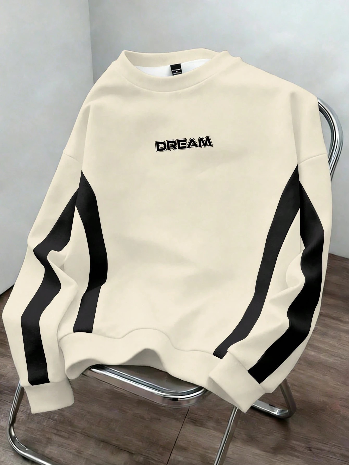 Fall/Winter Men's Round-neck S - Mens Fashion Streetwear 评论和价格
