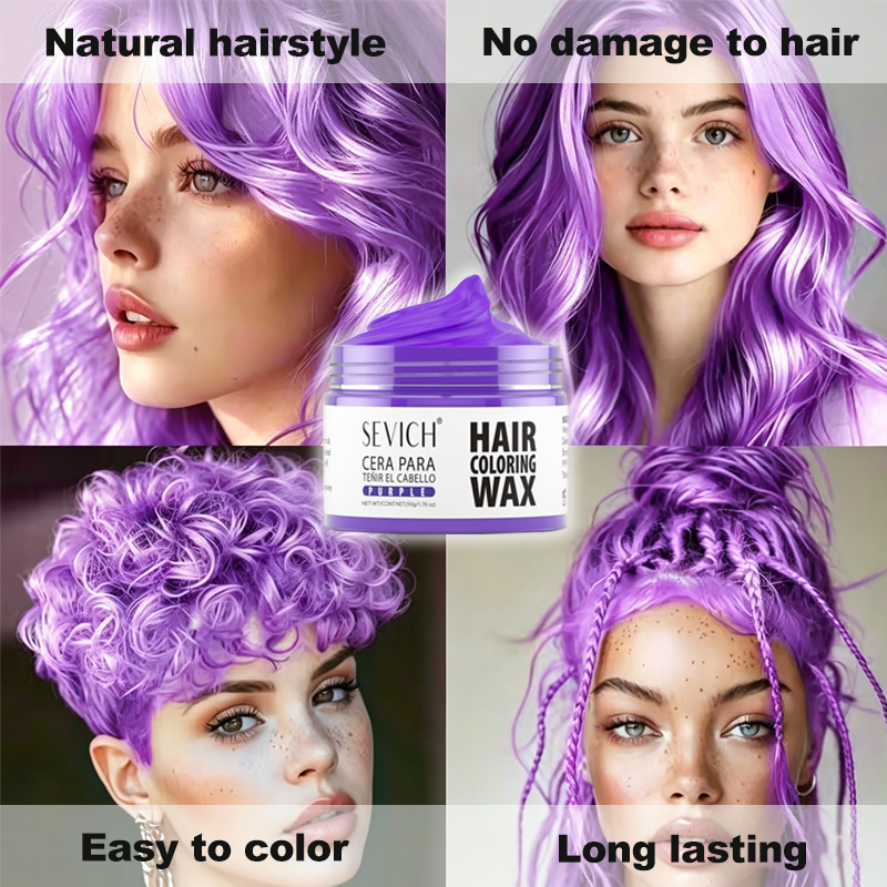 Valentine's Day Hair Color Wax - Men Fashion Hair Style 评论和价格