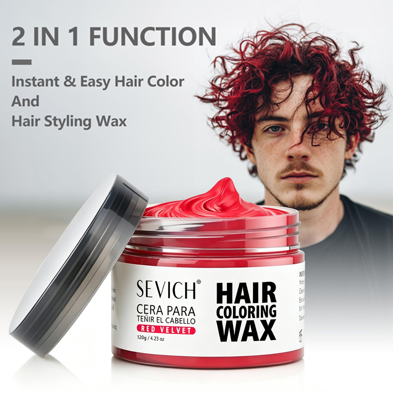 Valentine's Day Hair Color Wax - Men Fashion Hair Style 评论和价格