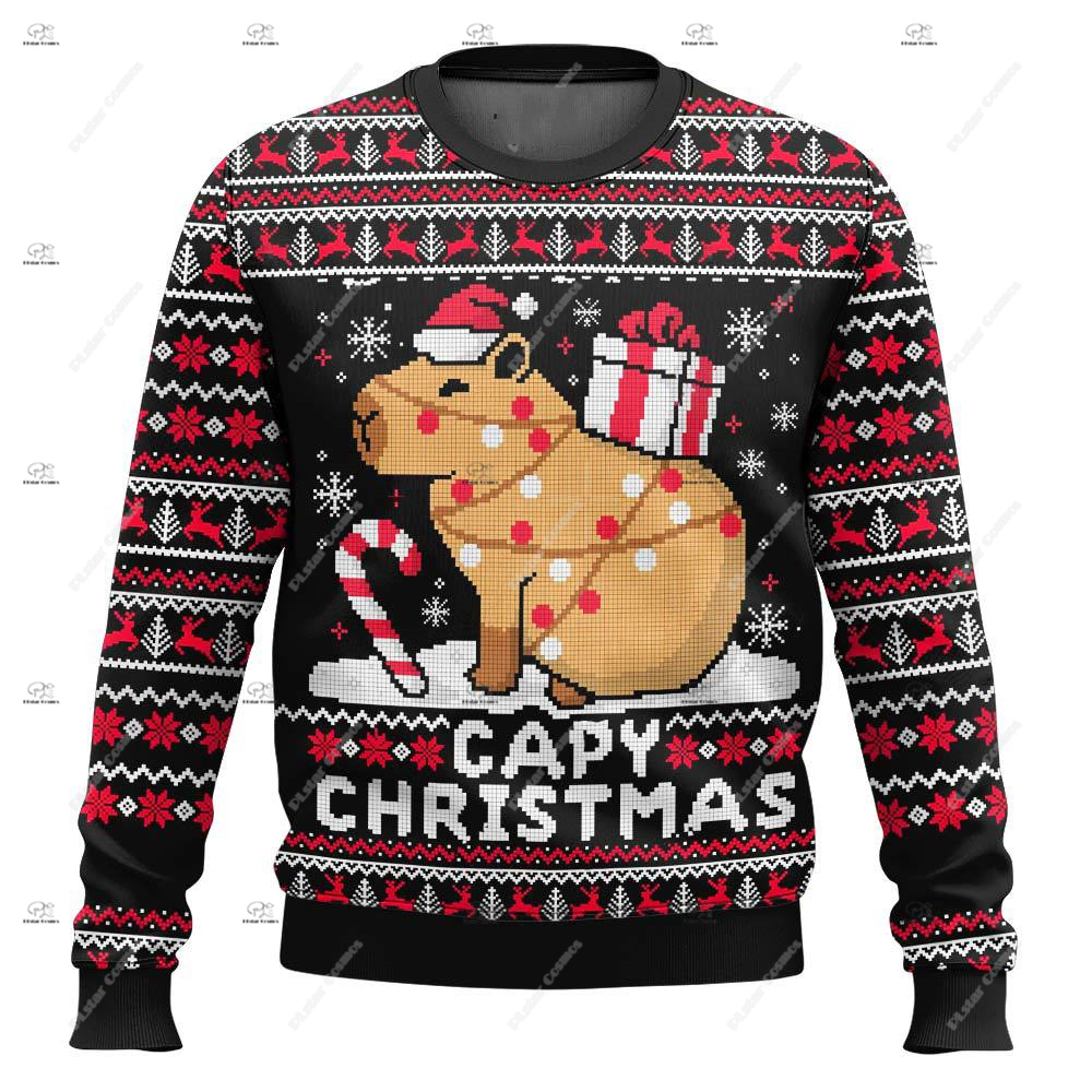 Christmas Santa Claus Pet Cat  - Mens Fashion Jumpers 评论和价格