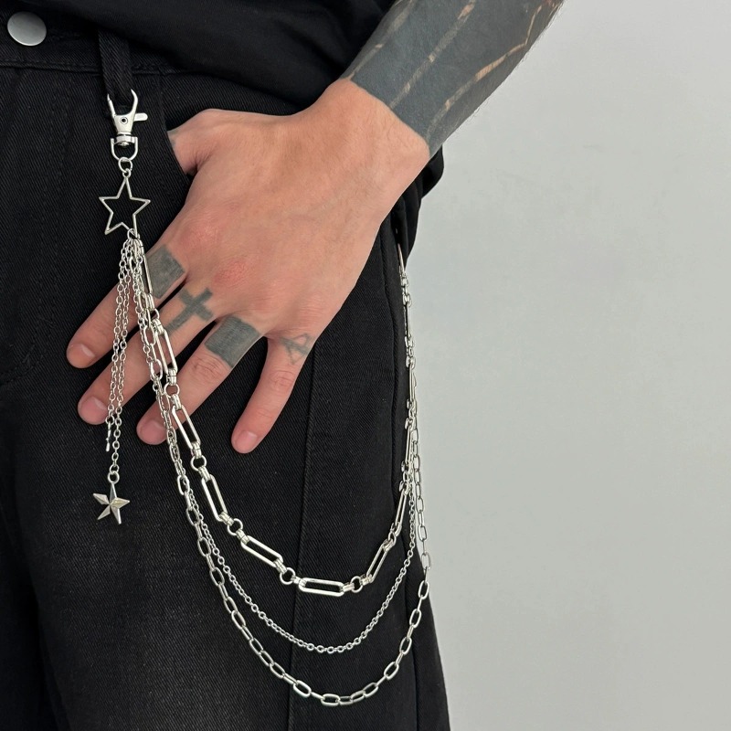 Men Women Hip Hop Double Layer - Jeans Pants Fashion Men 评论和价格