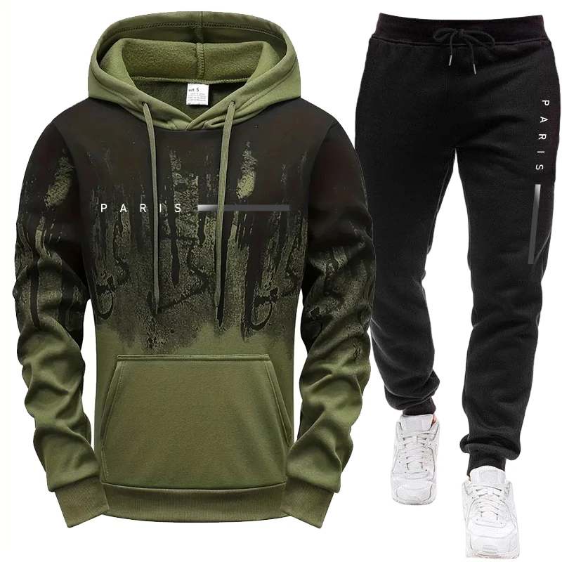 Men's Set/Hoodie/Pants Paris N - Paris Men'S Fashion 评论和价格