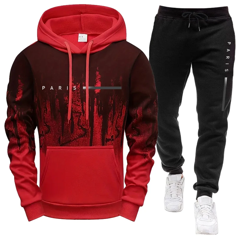 Men's Set/Hoodie/Pants Paris N - Paris Men'S Fashion 评论和价格
