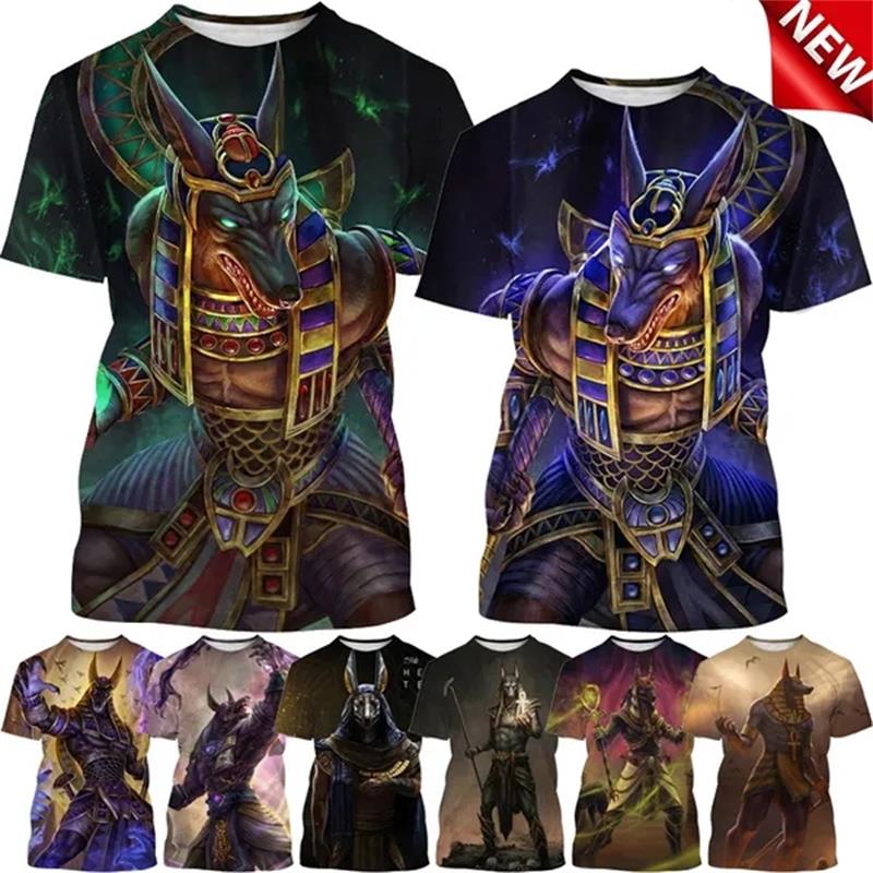 Grim Reaper Anubis 3D Printed  - Men Fashion Egypt 评论和价格