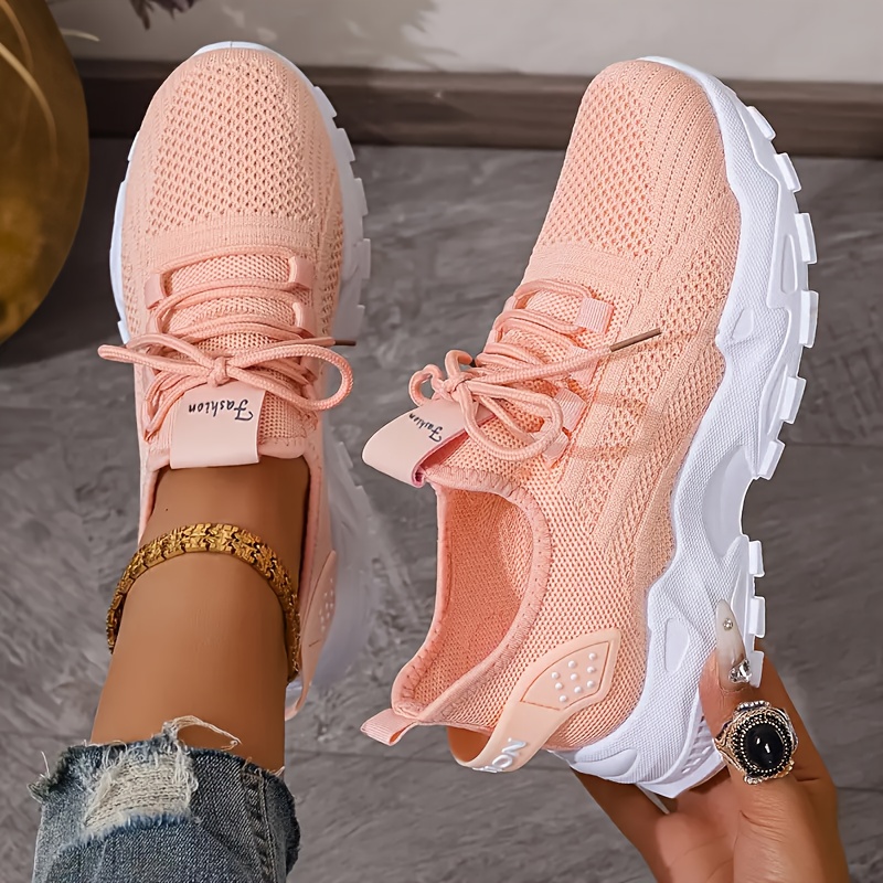Breathable Knit Sneakers Fashi - Men'S Fashion Footwear 评论和价格
