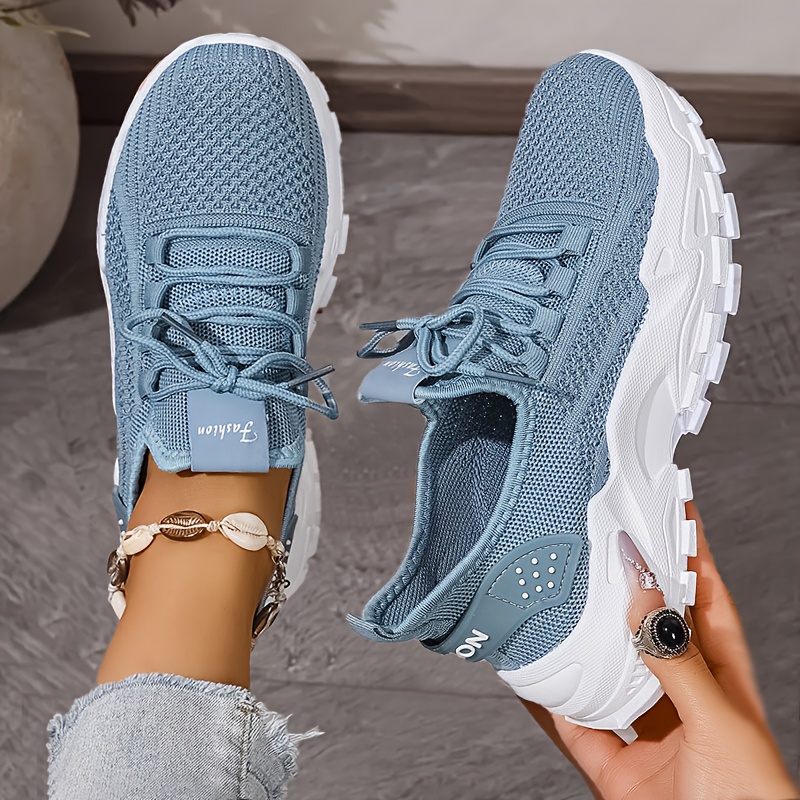 Breathable Knit Sneakers Fashi - Men'S Fashion Footwear 评论和价格