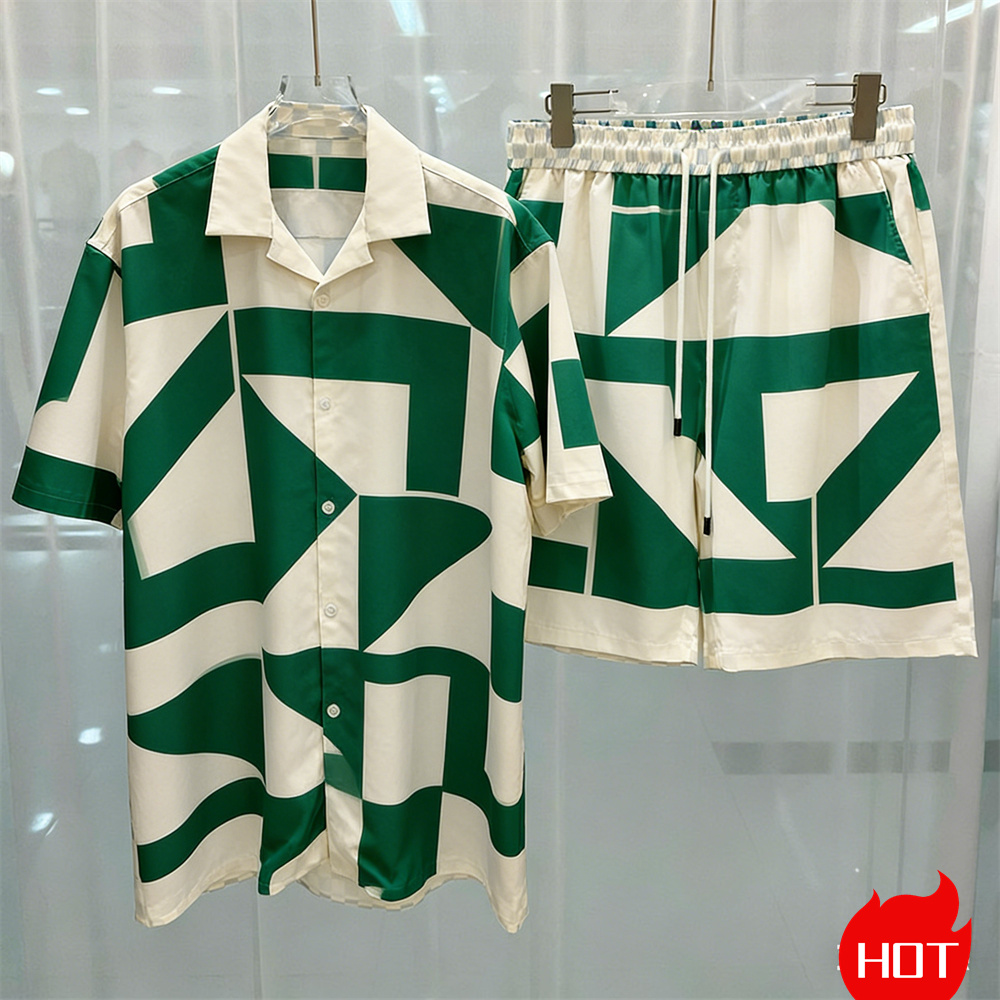 Fashion Summer Mens Shirt Suit - Men'S Fashion Y2K 评论和价格