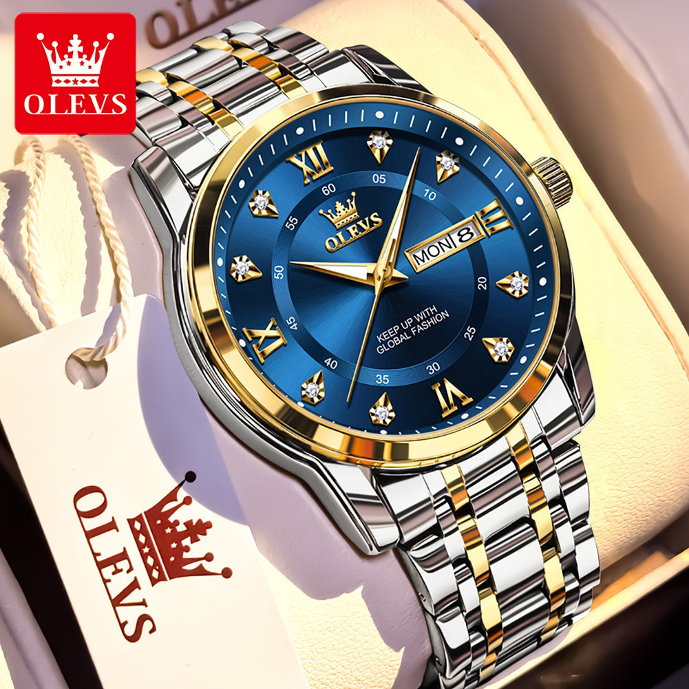 OLEVS Brand Fashion men's watc - Mens Fashion Watch 评论和价格