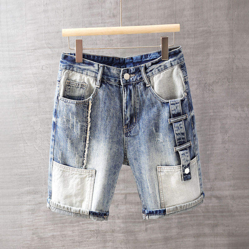 Men's Short Jeans Pants with P - Jeans Pants Fashion Men 评论和价格