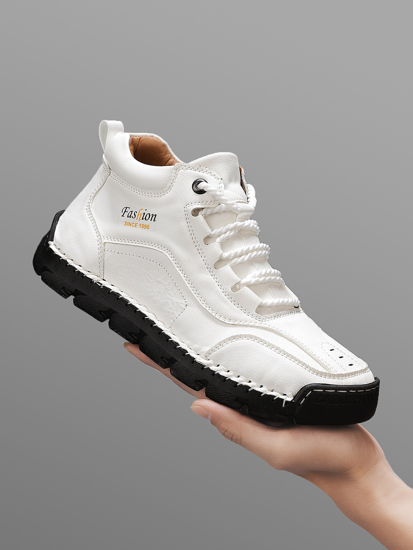 Men's Handmade Mid-Top Casual  - Men'S Fashion Footwear 评论和价格