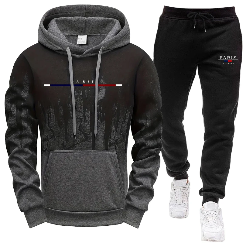 Men's Set/Hoodie/Pants Autumn  - Paris Men'S Fashion 评论和价格