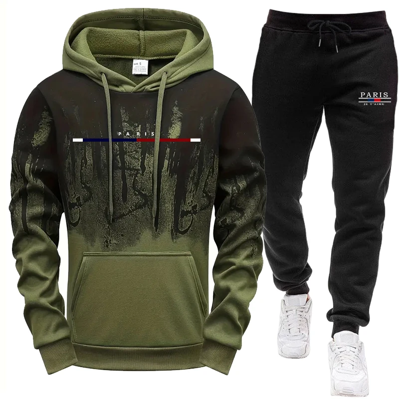 Men's Set/Hoodie/Pants Autumn  - Paris Men'S Fashion 评论和价格