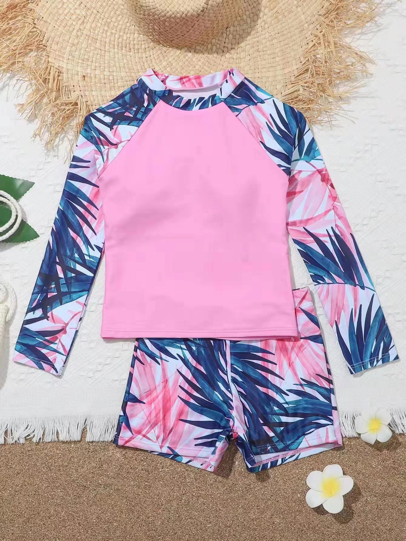 Girl Swimsuit 2024 New Pink Pr - Swim Trunk Shorts 评论和价格