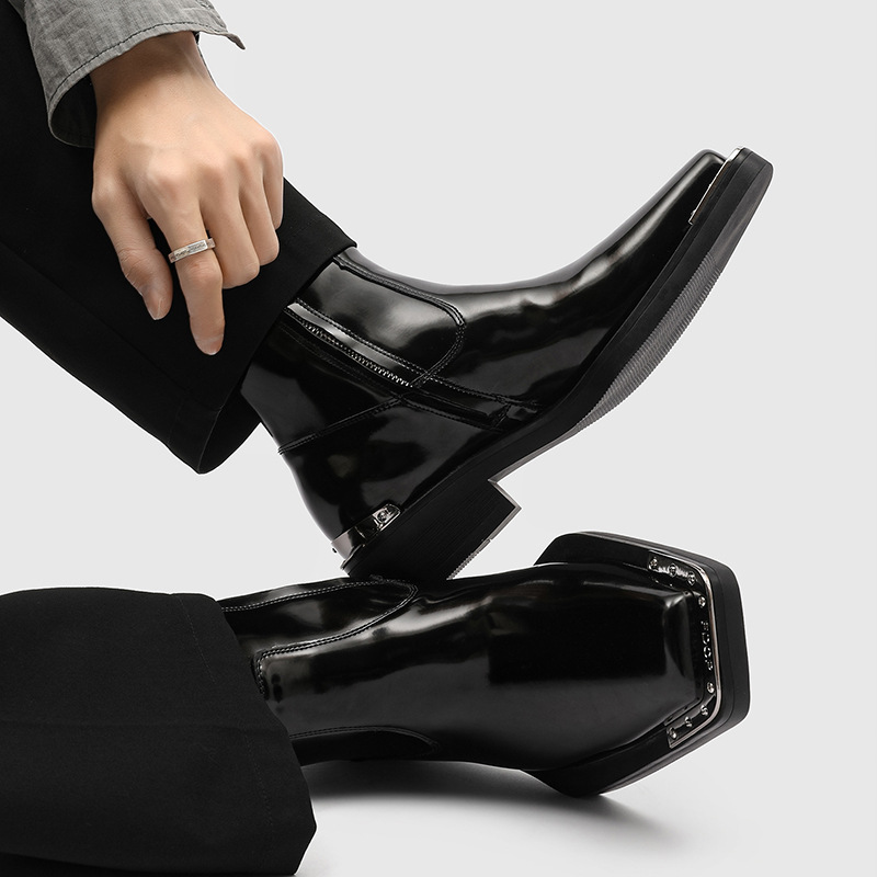 italian brand designer mens fa - Chelsea Boots Men 评论和价格