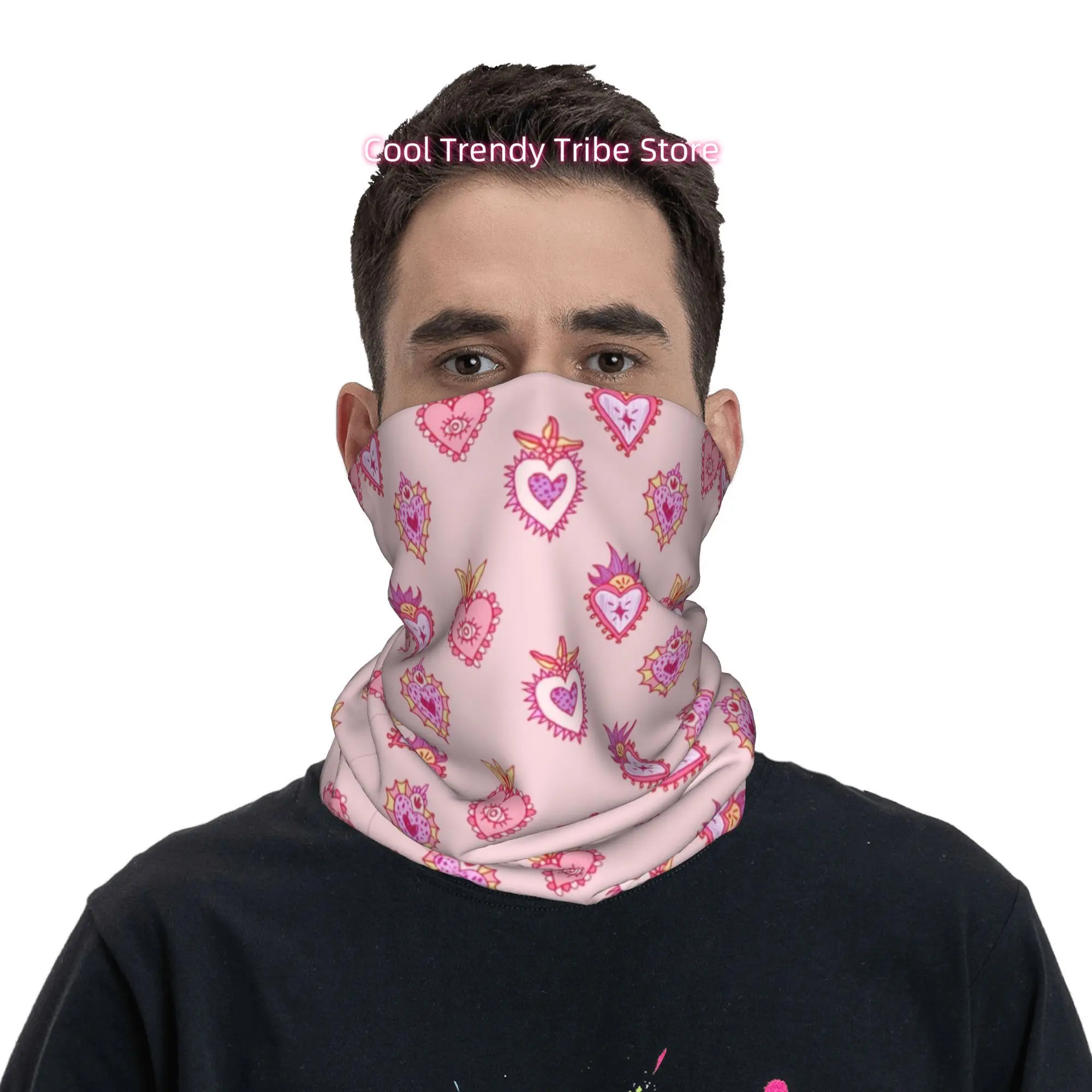 Pink Mexican Sacred Heart Roma - Men Fashion Hair Style 评论和价格