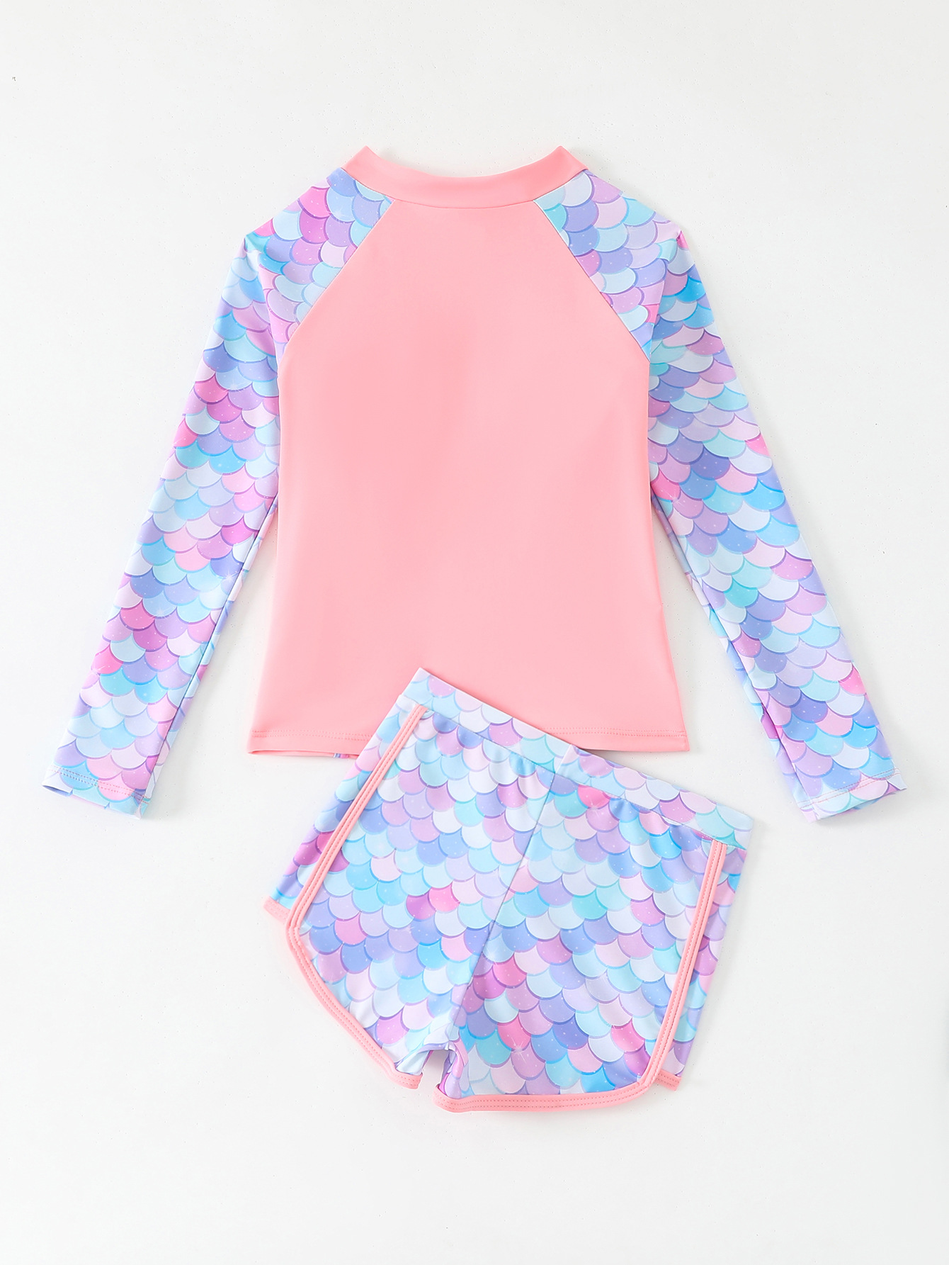 Girls Swimsuit 2025 Pink Long  - Swim Trunk Shorts 评论和价格