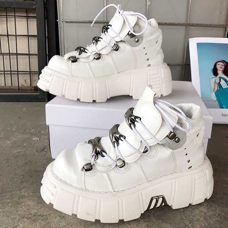 2026 Women Goth Leather Heavy  - Suede Loafers Men 评论和价格