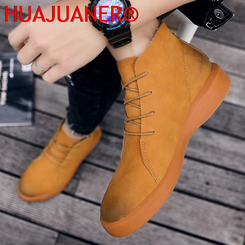 Luxury Brand Winter Fur Warm C - Chelsea Boots Men 评论和价格